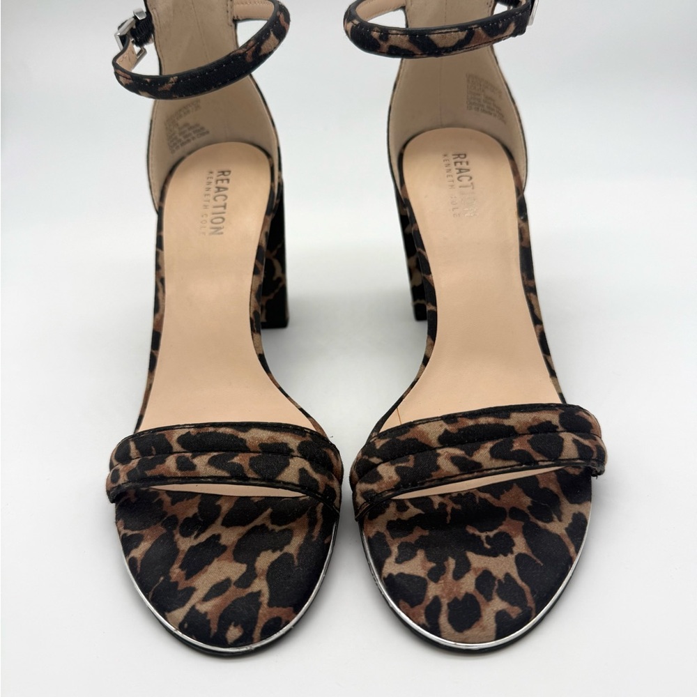Kenneth Cole Reaction Leopard Print Heels